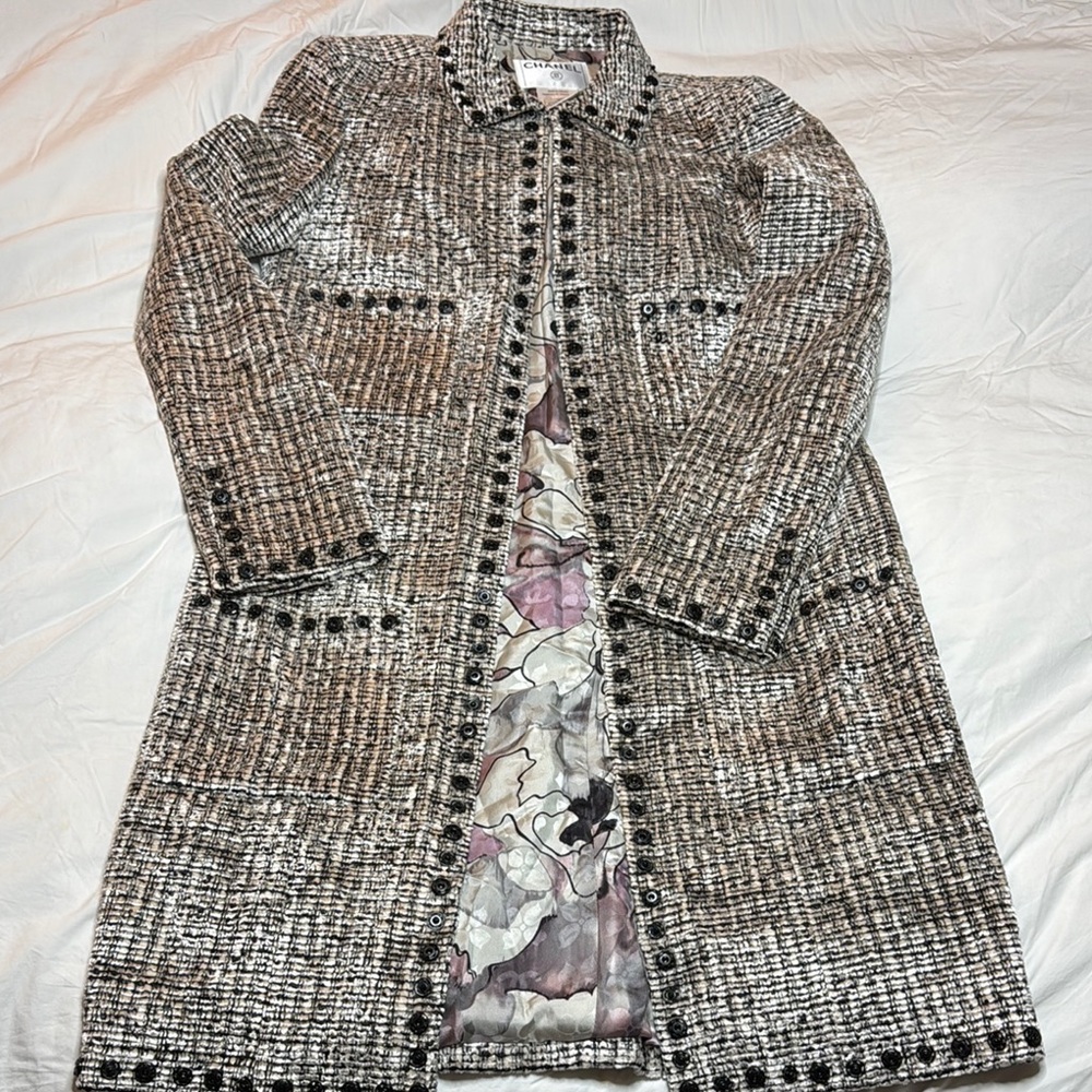Chanel Tweed Coat